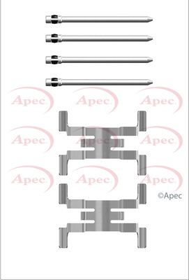 Accessory Kit, disc brake pad APEC KIT1444