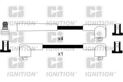 Комплект проводов зажигания QUINTON HAZELL XC598 для SEAT MALAGA