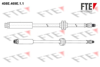 FTE 9240575 Тормозной шланг  для FIAT DOBLO (Фиат Добло)