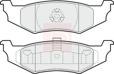 APEC Brake Pad Set, disc brake PAD1169