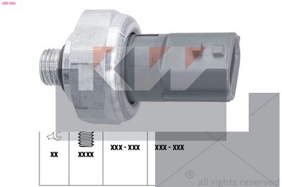 Przełącznik ciśnieniowy, klimatyzacja KW 480086