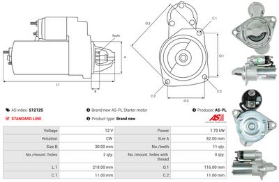 STARTER AS-PL S1212S 4