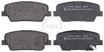 Brake Pad Set, disc brake 37795