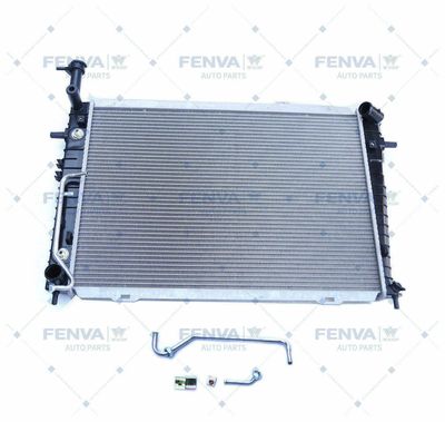 WXQP 720621 Радиатор охлаждения двигателя  для HYUNDAI TUCSON (JM) 2.0 CRDi