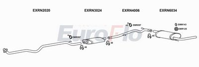 Układ wydechowy EUROFLO RNTRA147001A00