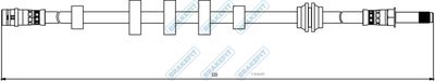 APEC Brake Hose BHO4215