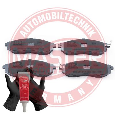 Sada brzdových platničiek kotúčovej brzdy MASTER-SPORT GERMANY Premium 13046131242N-SET-MS