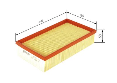 BOSCH Luftfilter