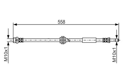 Brake Hose 1 987 481 182