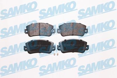 Комплект тормозных колодок, дисковый тормоз SAMKO 5SP007 для FIAT 147