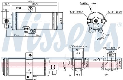 USCATOR AER CONDITIONAT NISSENS 95060 5