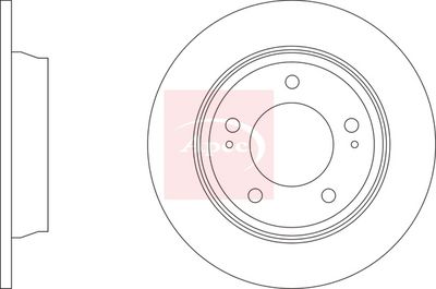 APEC Brake Disc DSK3381