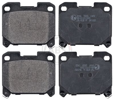 Brake Pad Set, disc brake 36936