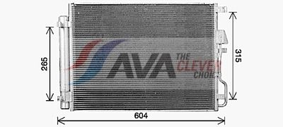 CONDENSATOR CLIMATIZARE AVA Clever Choice HY5469D 1