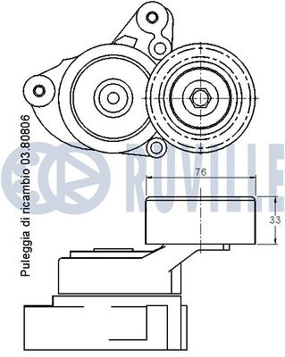 INTINZATOR CUREA CUREA DISTRIBUTIE RUVILLE 541501 1