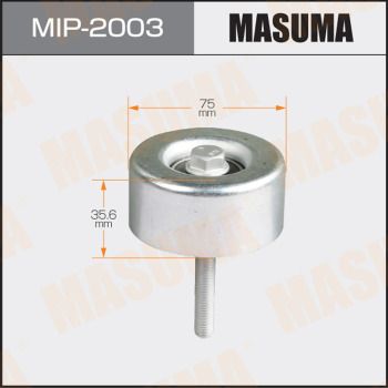 MASUMA MIP-2003 Ролик ремня генератора 