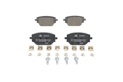 BREMSBELAGSATZ SCHEIBENBREMSE ATE 13046038962 2