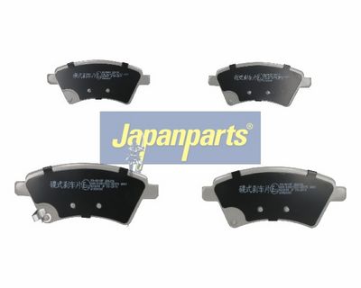 JAPANPARTS Stabdžių trinkelių rinkinys, diskinis stabdys