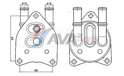 RADIATOR RACIRE ULEI CUTIE DE VITEZE AUTOMATA