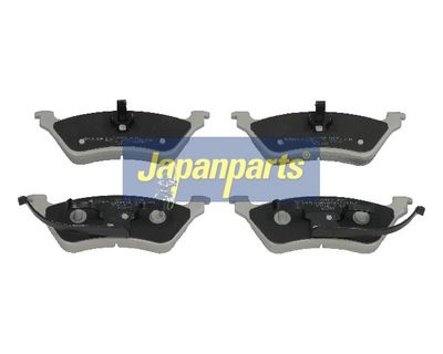 JAPANPARTS Stabdžių trinkelių rinkinys, diskinis stabdys