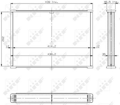 RETEA RADIATOR RACIRE MOTOR NRF 17302 1