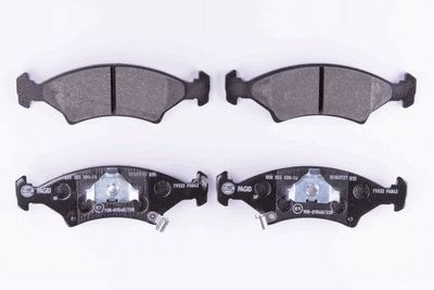 Комплект тормозных колодок, дисковый тормоз HELLA PAGID 8DB 355 008-241 для KIA SEPHIA