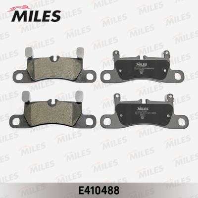 Комплект тормозных колодок, дисковый тормоз MILES E410488 для PORSCHE CAYENNE