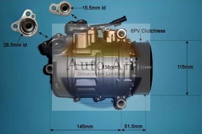 Auto Air Gloucester 14-0037R Compressor, air conditioning