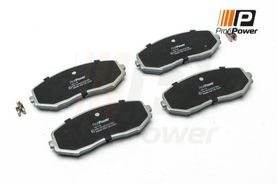 stabdžių trinkelių rinkinys, diskinis stabdys 1B1116 ProfiPower