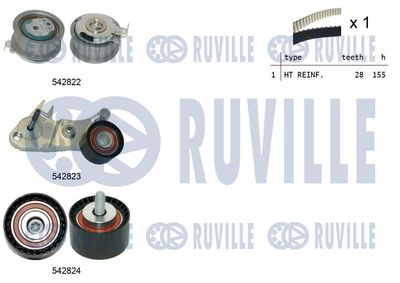 Комплект ремня ГРМ RUVILLE 550502 для VOLVO XC70