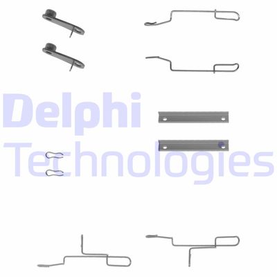 Zestaw instalacyjny klocka hamulcowego DELPHI LX0168 produkt