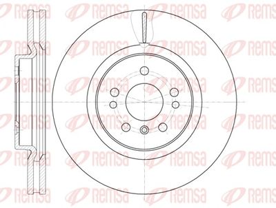 Brake Disc 61165.10