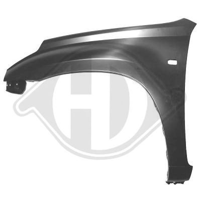 Крыло DIEDERICHS 6686007 для TOYOTA RAV 4