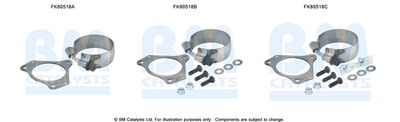 Zestaw montażowy, katalizator BM CATALYSTS FK80518