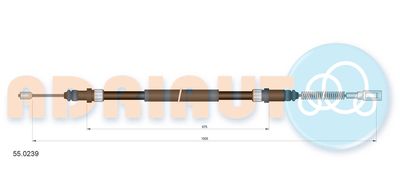 жило, ръчна спирачка ADRIAUTO