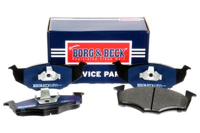 комплект спирачно феродо, дискови спирачки BORG & BECK BBP1691