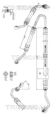 Hydraulikschlauch, Lenkung