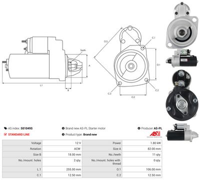 STARTER AS-PL S01049S 4