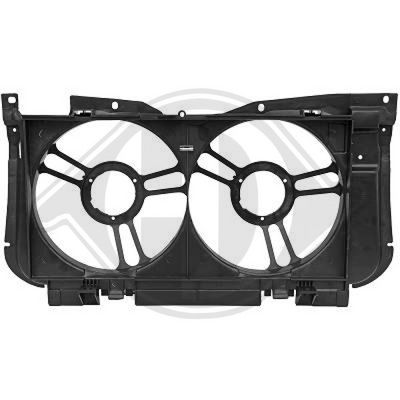 CARCASA VENTILATOR RADIATOR DIEDERICHS 4220044