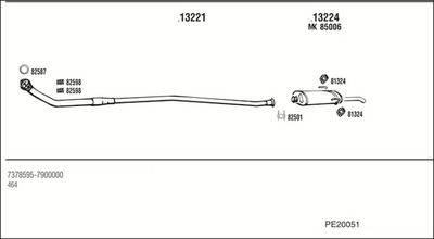 SISTEM DE ESAPAMENT WALKER PE20051