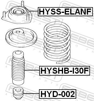 Rubber Buffer, suspension HYD-002