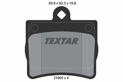 Brake Pad Set, disc brake 2190003