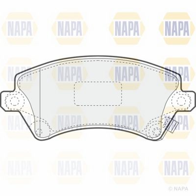 Brake Pad Set NAPA PBP7214