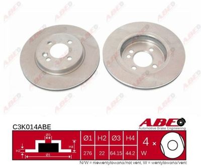 Brake Disc C3K014ABE