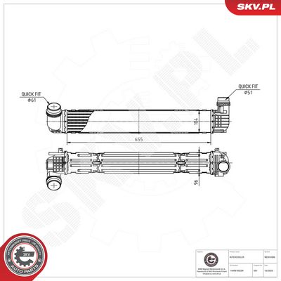 Chladič turba ESEN SKV 98SKV086