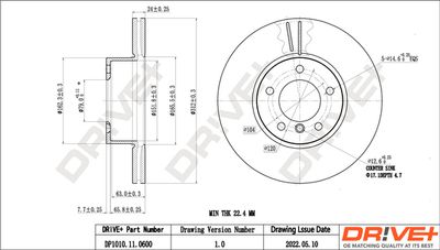 DISC FRANA Dr!ve+ DP1010110600