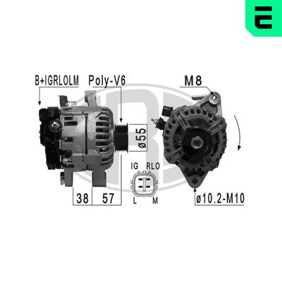 GENERATOR / ALTERNATOR ERA 210941A