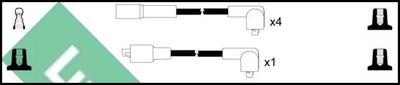 Комплект проводов зажигания LUCAS LUC7456 для RENAULT 17