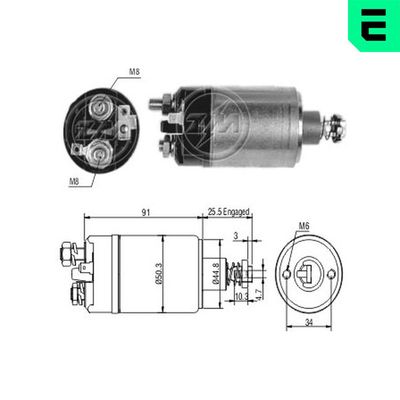 SOLENOID ELECTROMOTOR