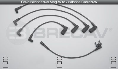 Комплект проводов зажигания BRECAV 11.541 для DAEWOO PRINCE